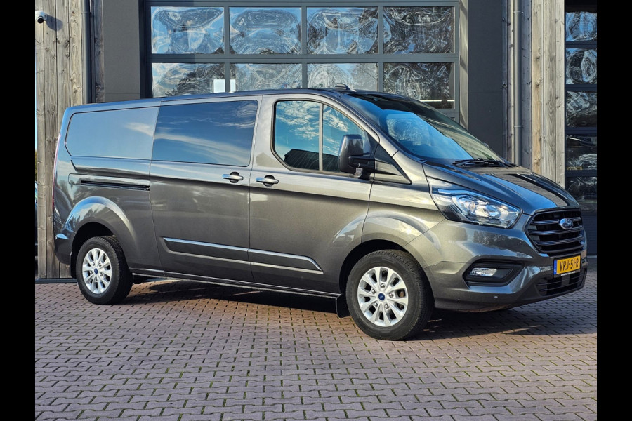 Ford Transit Custom 300 2.0 TDCI L2H1 Dubbele cabine | 2x Schuifdeur | Xenon | Trekhaak | Camera | PDC |