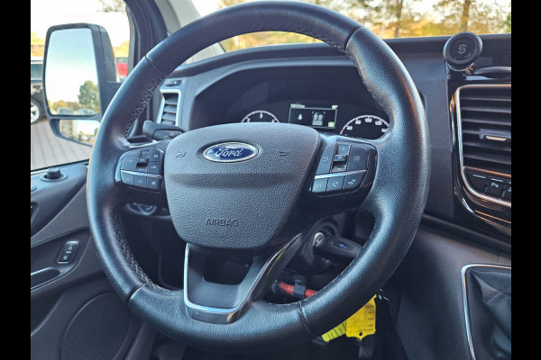 Ford Transit Custom 300 2.0 TDCI L2H1 Dubbele cabine | 2x Schuifdeur | Xenon | Trekhaak | Camera | PDC |