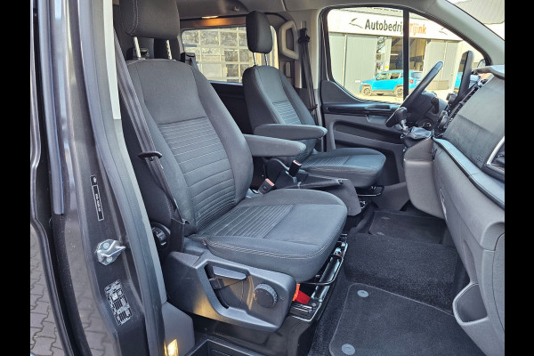 Ford Transit Custom 300 2.0 TDCI L2H1 Dubbele cabine | 2x Schuifdeur | Xenon | Trekhaak | Camera | PDC |