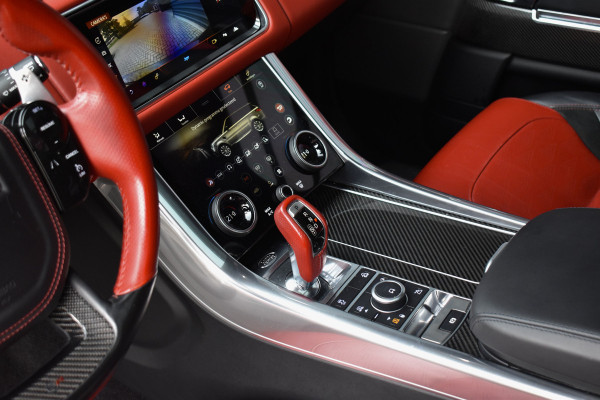 Land Rover Range Rover Sport 5.0 V8 SC SVR 575pk | Pano | Meridian Surround | Matrix | 360 Camera | Trekhaak | Carbon motorkap | CarPlay |