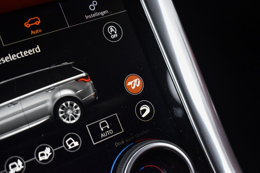 Land Rover Range Rover Sport 5.0 V8 SC SVR 575pk | Pano | Meridian Surround | Matrix | 360 Camera | Trekhaak | Carbon motorkap | CarPlay |