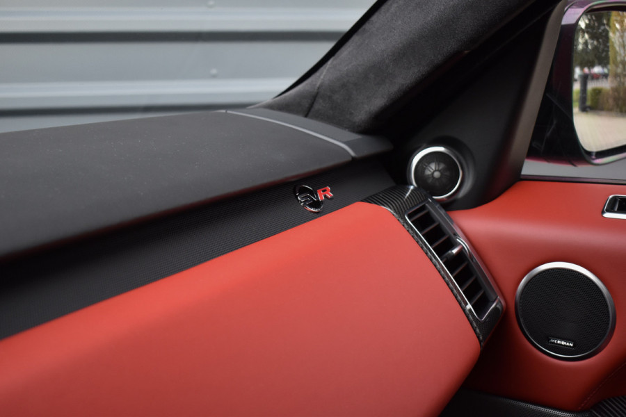 Land Rover Range Rover Sport 5.0 V8 SC SVR 575pk | Pano | Meridian Surround | Matrix | 360 Camera | Trekhaak | Carbon motorkap | CarPlay |