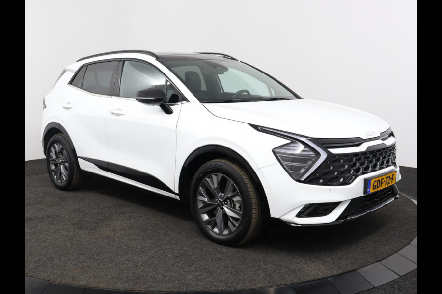 Kia Sportage 1.6 T-GDi Hybrid GT-Line Automaat Apple Carplay/Android Auto - Cruise Control - Dodehoekdetectie - Panoramadak -Stoel/Stuurverwarming - Fabrieksgarantie tot 06-2031