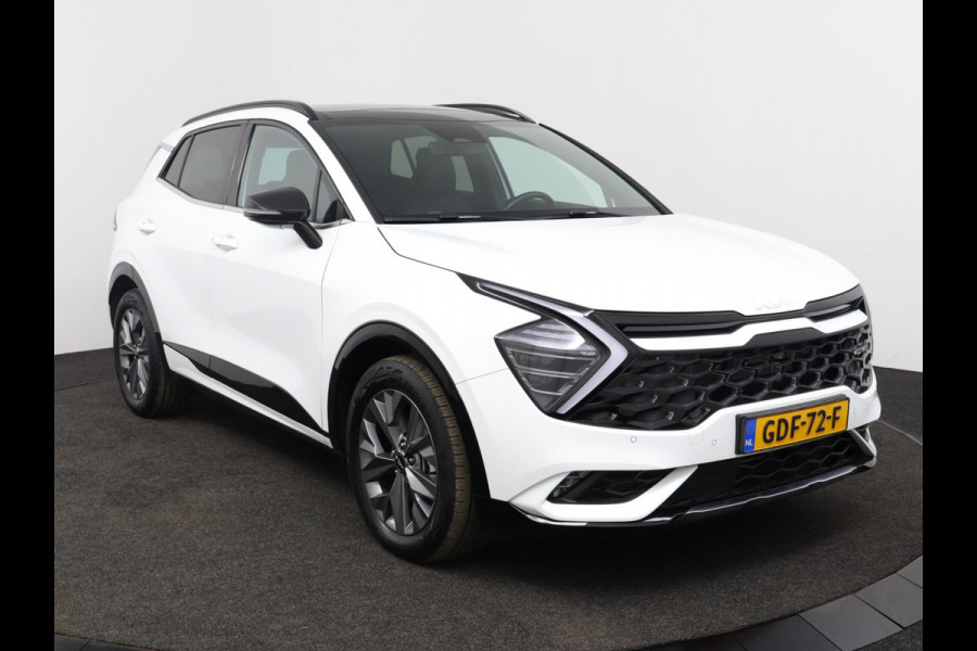 Kia Sportage 1.6 T-GDi Hybrid GT-Line Automaat Apple Carplay/Android Auto - Cruise Control - Dodehoekdetectie - Panoramadak -Stoel/Stuurverwarming - Fabrieksgarantie tot 06-2031