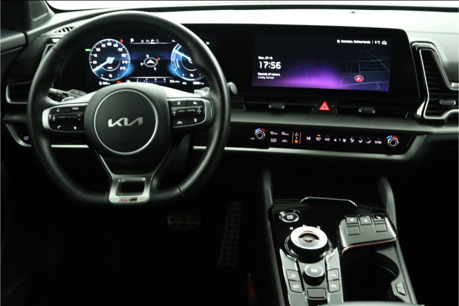 Kia Sportage 1.6 T-GDi Hybrid GT-Line Automaat Apple Carplay/Android Auto - Cruise Control - Dodehoekdetectie - Panoramadak -Stoel/Stuurverwarming - Fabrieksgarantie tot 06-2031