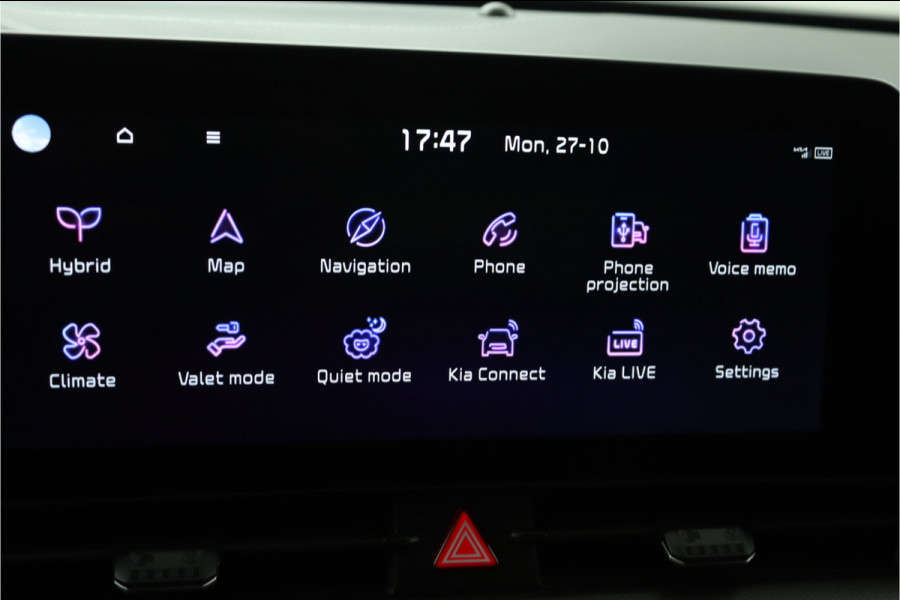 Kia Sportage 1.6 T-GDi Hybrid GT-Line Automaat Apple Carplay/Android Auto - Cruise Control - Dodehoekdetectie - Panoramadak -Stoel/Stuurverwarming - Fabrieksgarantie tot 06-2031