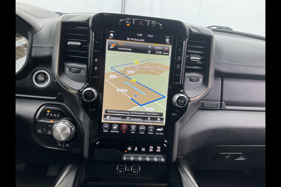 Dodge Ram 1500 5.7 V8 4x4 Crew Cab REBEL Pano HUD HK Full-Screen Leer 360Cam BOMVOL!