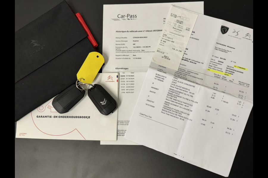 Citroën Berlingo 1.2 PureTech XTR Cruise Control Airco Apple Carplay / Android Auto Parkeersensor Verkeersbordherkenning