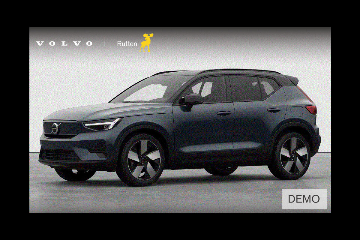 Volvo EX40 252PK Single Motor Extended Range 82 kWh Plus / Lounge Pakket / Extra getint glas / 360 Camera / 20'' velgen / Panoramadak / Zwart dak