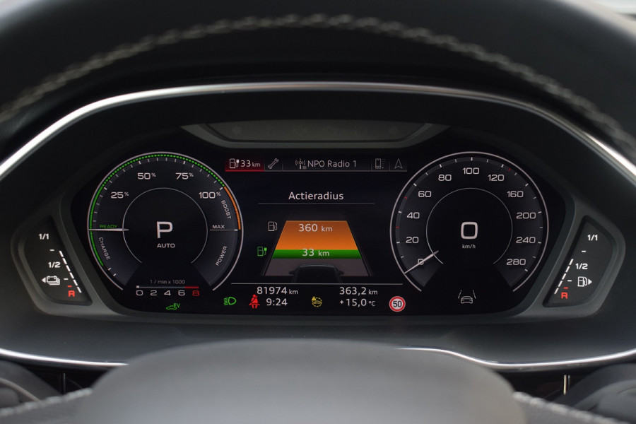 Audi Q3 Sportback 45 TFSI e S-line | Suzuka Grijs | Pano | Trekhaak | Keyless