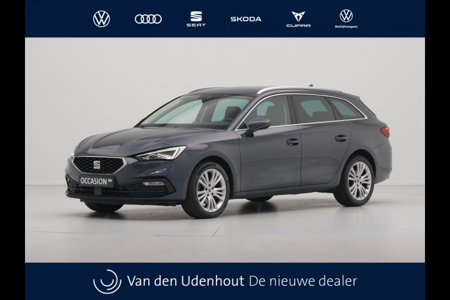Seat Leon Sportstourer 1.5 TSI 130pk Style Navigatie Camera 17"velgen Keyless Parkassist 21