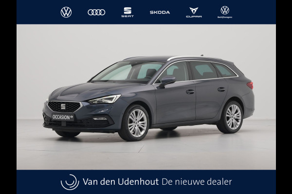 Seat Leon Sportstourer 1.5 TSI 130pk Style Navigatie Camera 17"velgen Keyless Parkassist 21