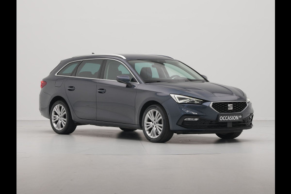 Seat Leon Sportstourer 1.5 TSI 130pk Style Navigatie Camera 17"velgen Keyless Parkassist 21