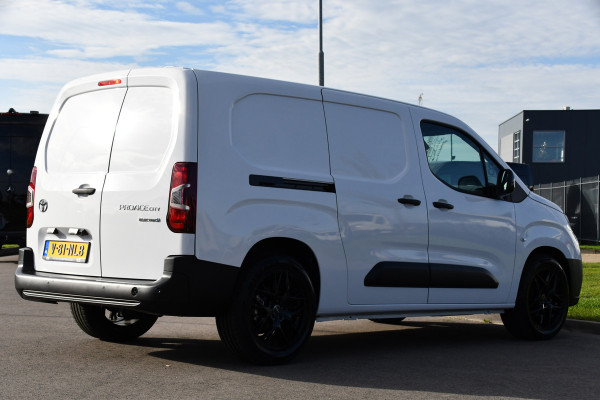 Toyota PROACE CITY Electric Long 50 kWh Black & White Edition 5 x Direct Leverbaar! Camera, Cruise, 2 x Schuifdeur, Carplay, 136pk,