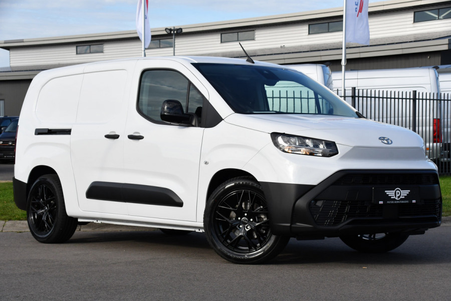 Toyota PROACE CITY Electric Long 50 kWh Black & White Edition 5 x Direct Leverbaar! Camera, Cruise, 2 x Schuifdeur, Carplay, 136pk,