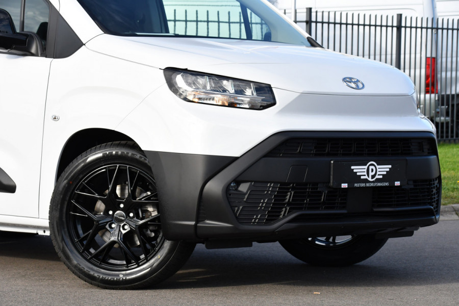 Toyota PROACE CITY Electric Long 50 kWh Black & White Edition 5 x Direct Leverbaar! Camera, Cruise, 2 x Schuifdeur, Carplay, 136pk,