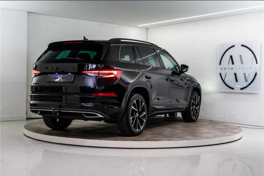 Škoda Kodiaq 1.5 TSI Sportline Business 150PK | NL AUTO+NAP+1e Eigenaar | LED | Carplay | Stoelverw. | Trekhaak | Canton
