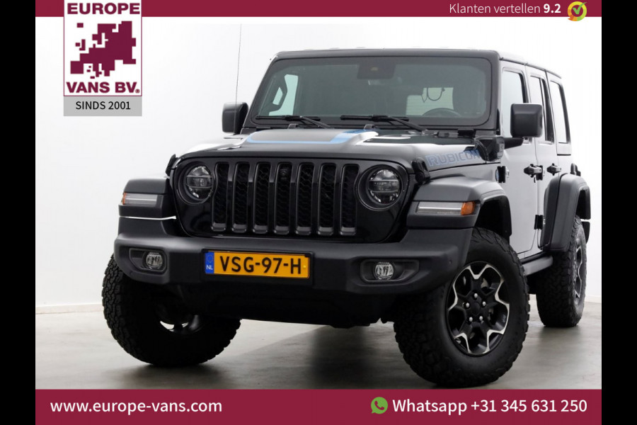 Jeep Wrangler Unlimited 4xe 380pk RUBICON 4x4 Automaat Plug-In Hybride Grijs Kenteken 10-2021