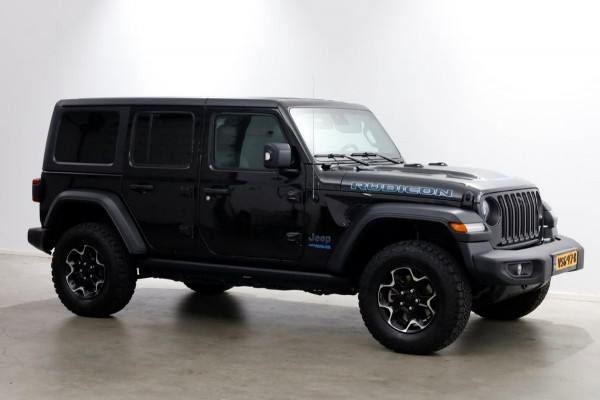 Jeep Wrangler Unlimited 4xe 380pk RUBICON 4x4 Automaat Plug-In Hybride Grijs Kenteken 10-2021