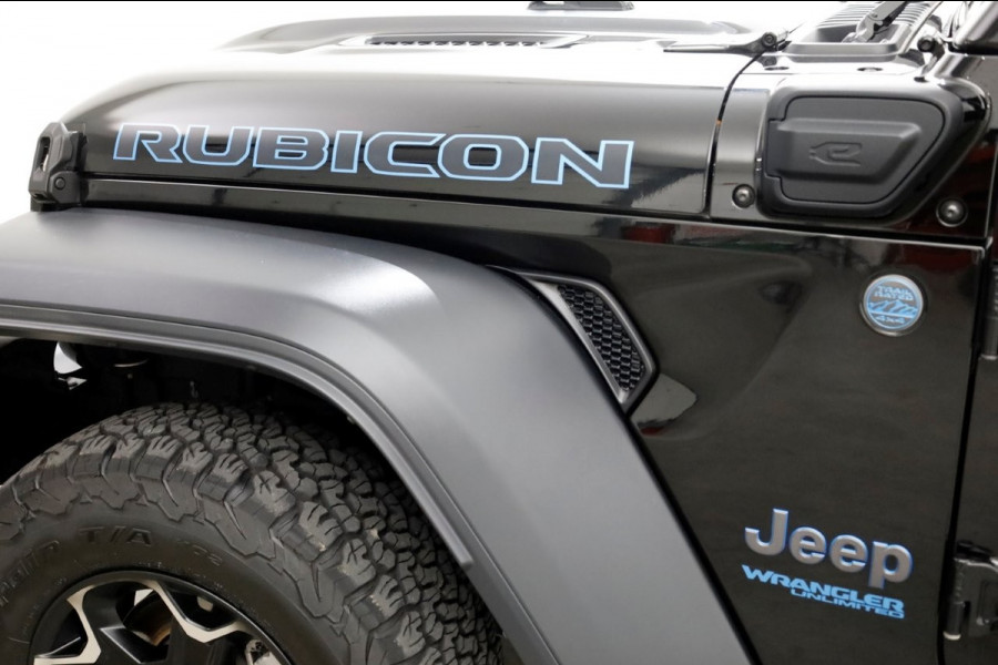 Jeep Wrangler Unlimited 4xe 380pk RUBICON 4x4 Automaat Plug-In Hybride Grijs Kenteken 10-2021