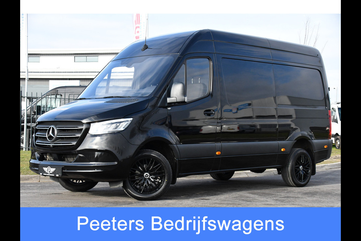 Mercedes-Benz Sprinter 317 1.9 CDI L2H2 Black Edition RWD Cruise, Camera,10.5'' Multimedia, Carplay, LED, Trekhaak, Multimedia, UNIEK!