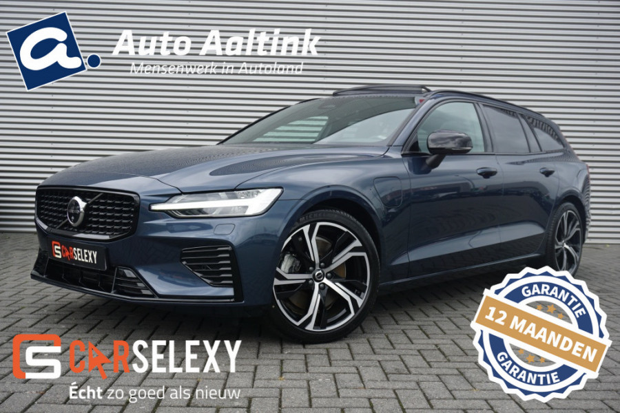 Volvo V60 PHEV T6 AWD ULTRA DARK SCHUIFDAK | WINTERPACK | H&K AUDIO | LUXE