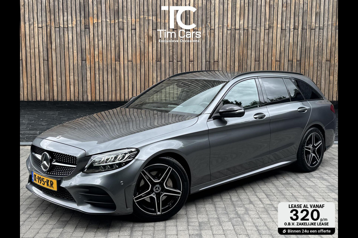 Mercedes-Benz C-Klasse Estate 180 AMG Automaat | Night Pakket | Trekhaak afneembaar | Stoelverwarming | Achteruitrijcamera | LED verlichting | Apple Ca