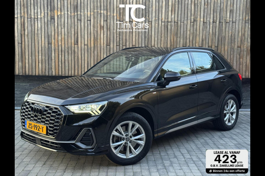 Audi Q3 40 TFSI quattro S Line Automaat | Leren bekleding | Stoelverwarming | Climate control | Cruise control | Lane assist & dode hoek