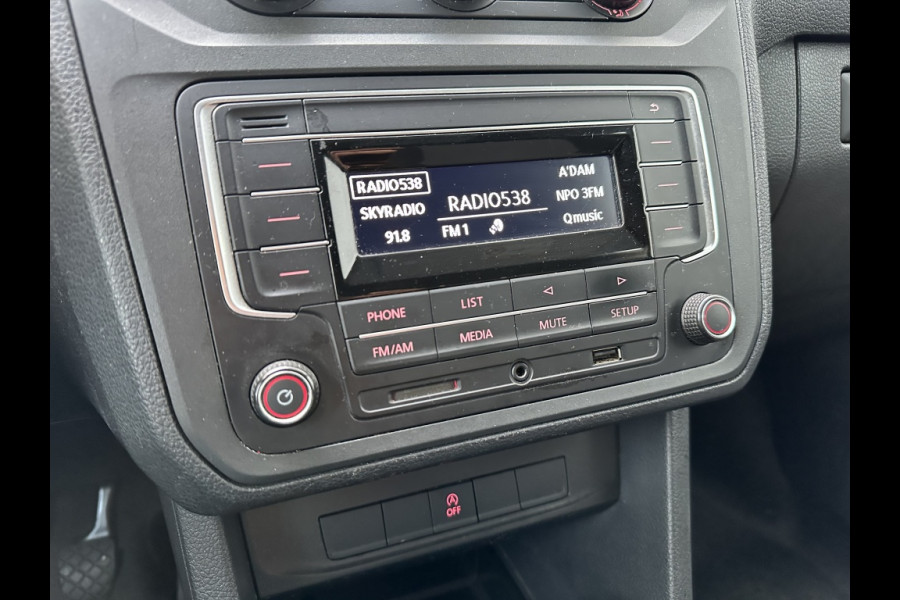 Volkswagen Caddy 2.0 TDI L2H1 BMT Com GLAZEN WASSER WERKBUS AIRCO CR CONTROL