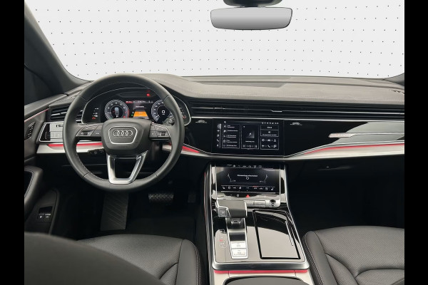 Audi Q8 55 TFSI e Quattro Pro S-LINE ** MATRIX, LEDER, VIRTUAL, ACC, MEM, HuD, LUCHTVERING ** 1e EIG - 5 jaar AUDI GAR - UNFALLFREI ** ** INFORMEER OOK NAAR ONZE AANTREKKELIJKE FINANCIAL-LEASE TARIEVEN **