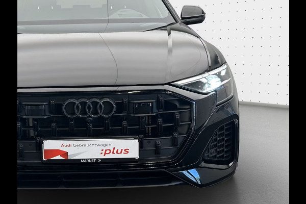 Audi Q8 55 TFSI e Quattro Pro S-LINE ** MATRIX, LEDER, VIRTUAL, ACC, MEM, HuD, LUCHTVERING ** 1e EIG - 5 jaar AUDI GAR - UNFALLFREI ** ** INFORMEER OOK NAAR ONZE AANTREKKELIJKE FINANCIAL-LEASE TARIEVEN **