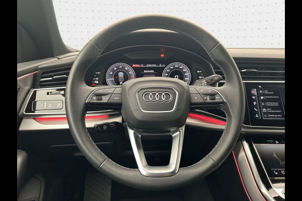 Audi Q8 55 TFSI e Quattro Pro S-LINE ** MATRIX, LEDER, VIRTUAL, ACC, MEM, HuD, LUCHTVERING ** 1e EIG - 5 jaar AUDI GAR - UNFALLFREI ** ** INFORMEER OOK NAAR ONZE AANTREKKELIJKE FINANCIAL-LEASE TARIEVEN **