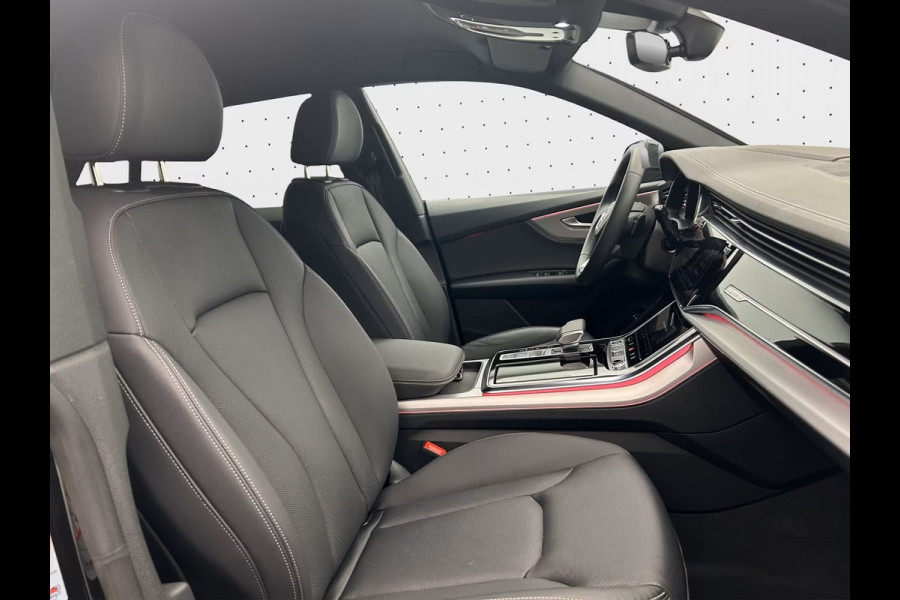 Audi Q8 55 TFSI e Quattro Pro S-LINE ** MATRIX, LEDER, VIRTUAL, ACC, MEM, HuD, LUCHTVERING ** 1e EIG - 5 jaar AUDI GAR - UNFALLFREI ** ** INFORMEER OOK NAAR ONZE AANTREKKELIJKE FINANCIAL-LEASE TARIEVEN **