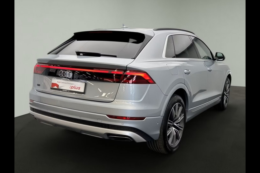 Audi Q8 55 TFSI e Quattro Pro S-LINE ** MATRIX, HALF-LEDER, VIRTUAL, ACC, B&O, HuD, LUCHTVERING ** 1e EIG - 5 jaar AUDI GAR - UNFALLFREI ** ** INFORMEER OOK NAAR ONZE AANTREKKELIJKE FINANCIAL-LEASE TARIEVEN **