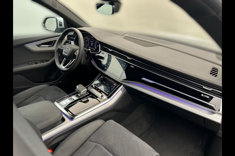 Audi Q8 55 TFSI e Quattro Pro S-LINE ** MATRIX, HALF-LEDER, VIRTUAL, ACC, B&O, HuD, LUCHTVERING ** 1e EIG - 5 jaar AUDI GAR - UNFALLFREI ** ** INFORMEER OOK NAAR ONZE AANTREKKELIJKE FINANCIAL-LEASE TARIEVEN **