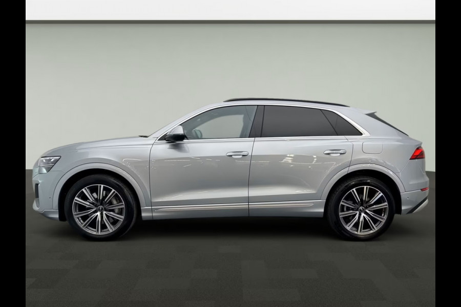 Audi Q8 55 TFSI e Quattro Pro S-LINE ** MATRIX, HALF-LEDER, VIRTUAL, ACC, B&O, HuD, LUCHTVERING ** 1e EIG - 5 jaar AUDI GAR - UNFALLFREI ** ** INFORMEER OOK NAAR ONZE AANTREKKELIJKE FINANCIAL-LEASE TARIEVEN **