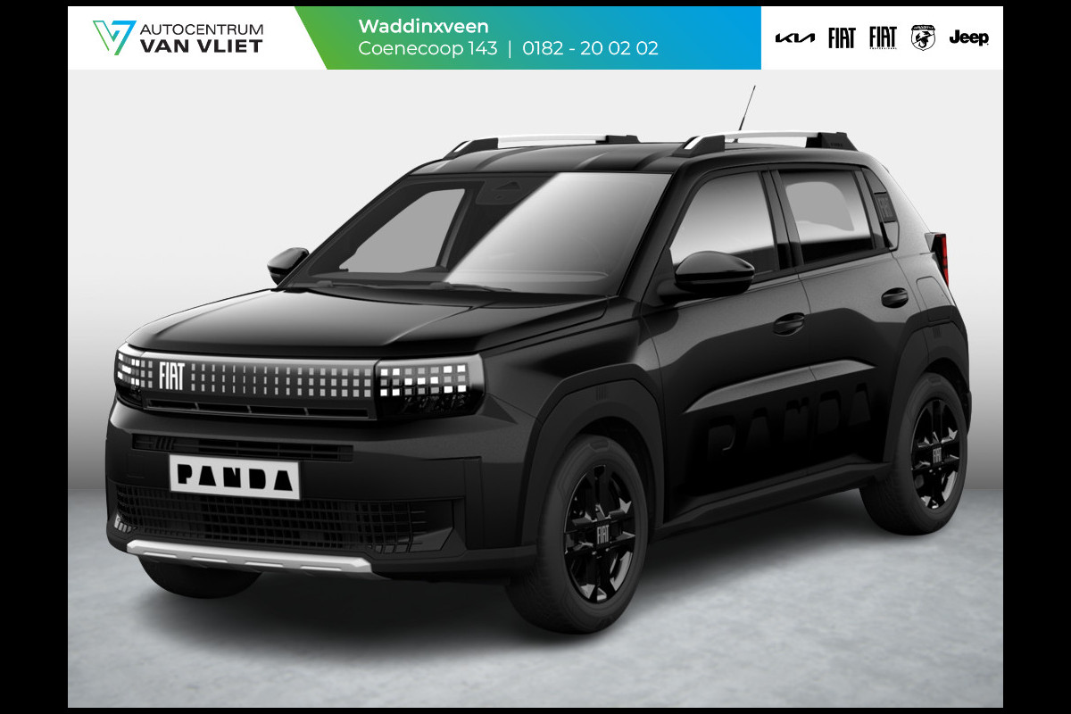Fiat Grande Panda 1.2 Hybrid Edizione Nero | Automaat | PDC | Airco | Apple Carplay | Cruise | Pack Style |16" All Season banden