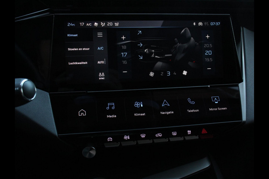 Peugeot 408 1.2 PureTech Allure Pack 130 EAT8 Comfort Pakket, Electrische stoelverstelling LV, stoelverwarming  Camera 360 Navigatie Climate Control | Dab  Led  Parkeer sensoren