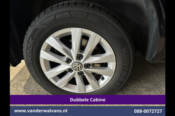 Volkswagen Transporter 2.0 TDI 150pk Automaat L2H1 Dubbele Cabine Euro6 Airco | 5-Zits | Navigatie | LM Velgen Apple Carplay, Android Auto, Cruisecontrol, Parkeersensoren, Verwarmde voorruit, Achterklep