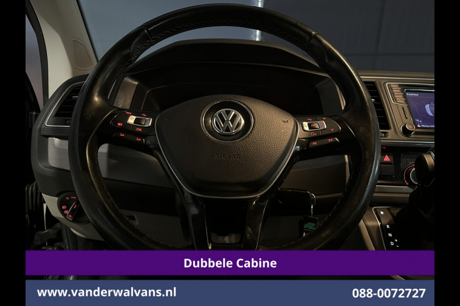 Volkswagen Transporter 2.0 TDI 150pk Automaat L2H1 Dubbele Cabine Euro6 Airco | 5-Zits | Navigatie | LM Velgen Apple Carplay, Android Auto, Cruisecontrol, Parkeersensoren, Verwarmde voorruit, Achterklep