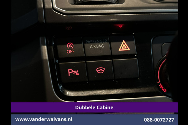 Volkswagen Transporter 2.0 TDI 150pk Automaat L2H1 Dubbele Cabine Euro6 Airco | 5-Zits | Navigatie | LM Velgen Apple Carplay, Android Auto, Cruisecontrol, Parkeersensoren, Verwarmde voorruit, Achterklep