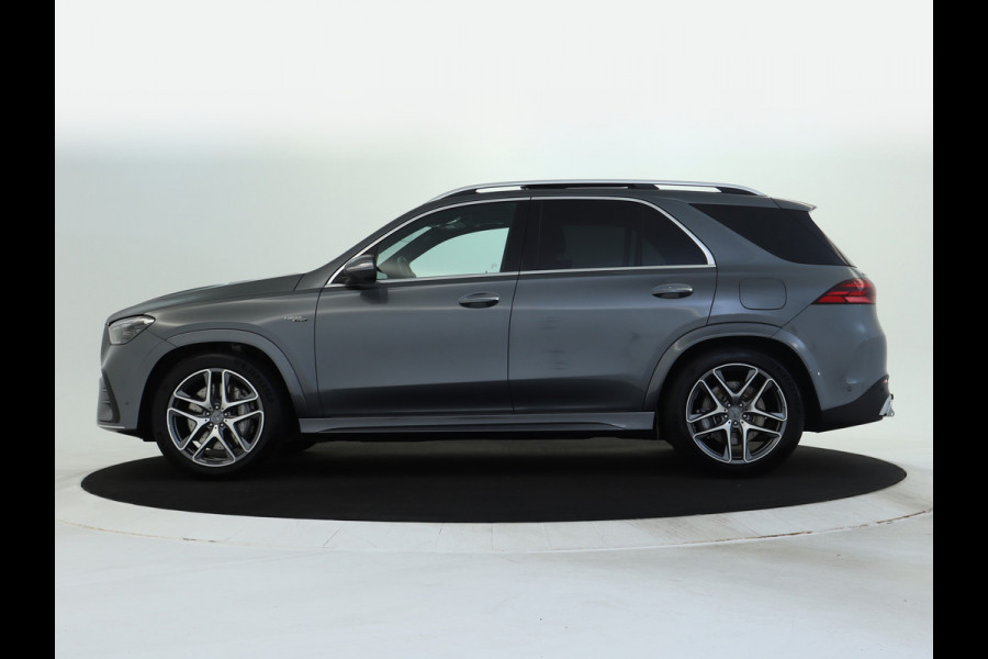 Mercedes-Benz GLE Mercedes-AMG 53 Hybrid 4MATIC+ Trekhaak | Panorama Schuif-Kanteldak | Burmester® | Distronic | Memory Voorstoelen | 360°-Camera. Inclusief 24 maanden MB Certified garantie voor Europa.