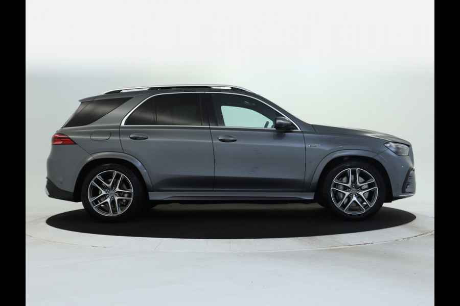 Mercedes-Benz GLE Mercedes-AMG 53 Hybrid 4MATIC+ Trekhaak | Panorama Schuif-Kanteldak | Burmester® | Distronic | Memory Voorstoelen | 360°-Camera. Inclusief 24 maanden MB Certified garantie voor Europa.
