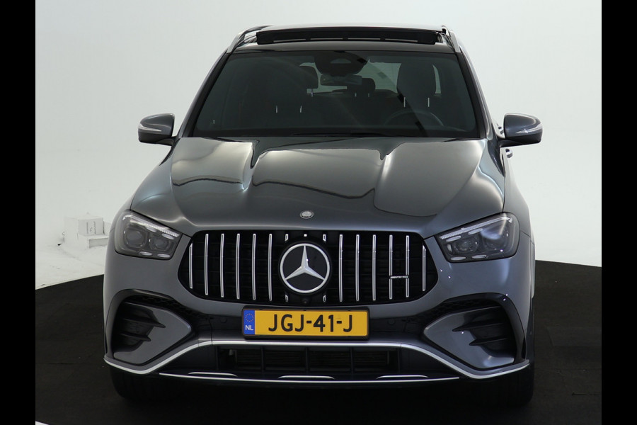 Mercedes-Benz GLE Mercedes-AMG 53 Hybrid 4MATIC+ Trekhaak | Panorama Schuif-Kanteldak | Burmester® | Distronic | Memory Voorstoelen | 360°-Camera. Inclusief 24 maanden MB Certified garantie voor Europa.