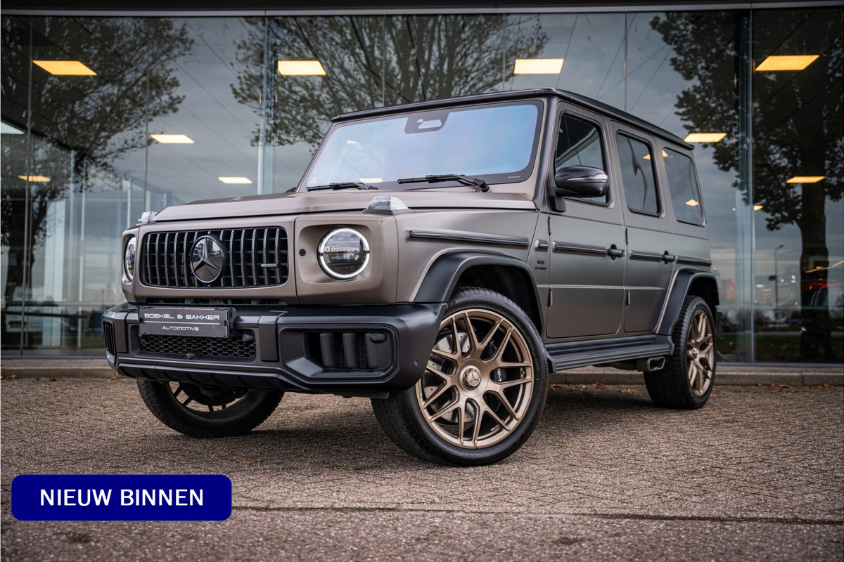 Mercedes-Benz G-Klasse AMG 63 ** Akrapovic ** AMG Performance Pack ** Carbon ** Xpell PPF Face-lift MY25 ** Grijs kenteken (excl. btw) ** Target Blue Eye