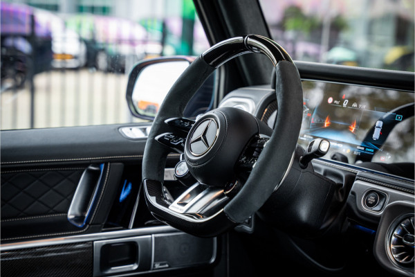 Mercedes-Benz G-Klasse AMG 63 ** Akrapovic ** AMG Performance Pack ** Carbon ** Xpell PPF Face-lift MY25 ** Grijs kenteken (excl. btw) ** Target Blue Eye