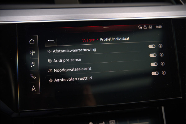 Audi e-tron Sportback 50 quattro S edition 71 kWh | S-Line | Black Edition | Panoramadak | Memory Seats | Luchtvering | Adaptive Cruise Control | Apple Carplay | Keyless | Matrix LED | Leder | Stoelverwarming | NAP |