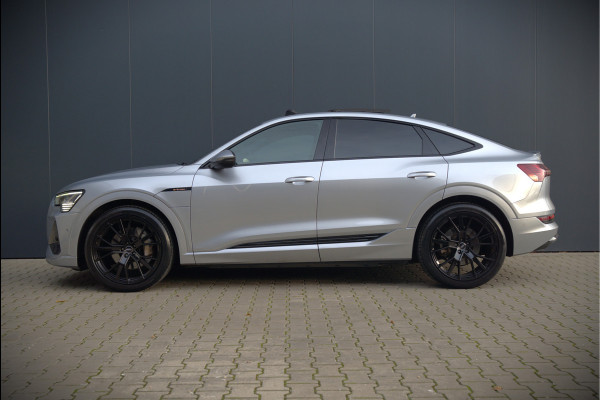 Audi e-tron Sportback 50 quattro S edition 71 kWh | S-Line | Black Edition | Panoramadak | Memory Seats | Luchtvering | Adaptive Cruise Control | Apple Carplay | Keyless | Matrix LED | Leder | Stoelverwarming | NAP |