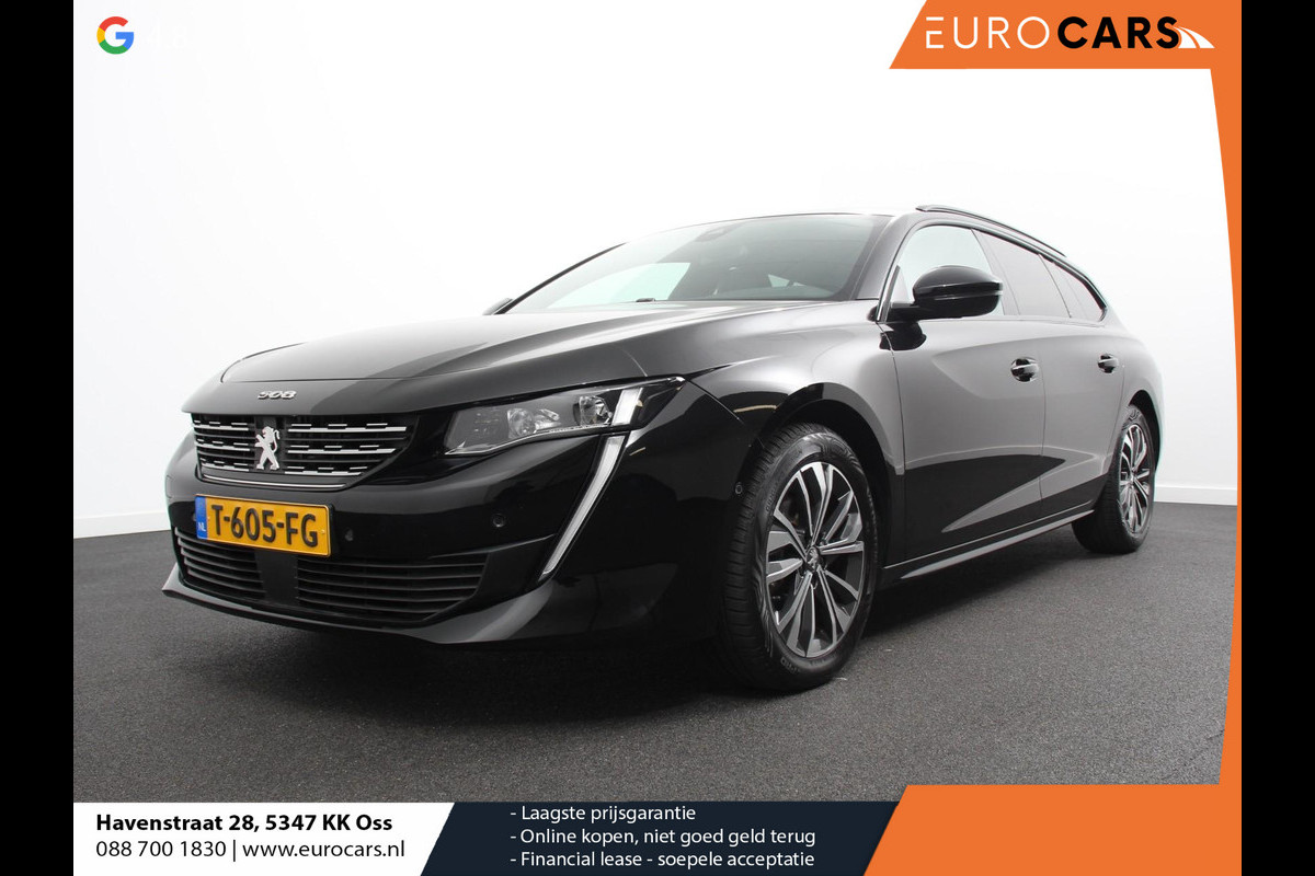 Peugeot 508 SW 1.2 PureTech Allure Pack Business Navigatie Apple Carplay/Android Auto Camera Parkeersensoren Adaptive Cruise Control Virtual Cockpit Full Led koplampen Lichtmetalen velgen Getinte ramen Climate Control