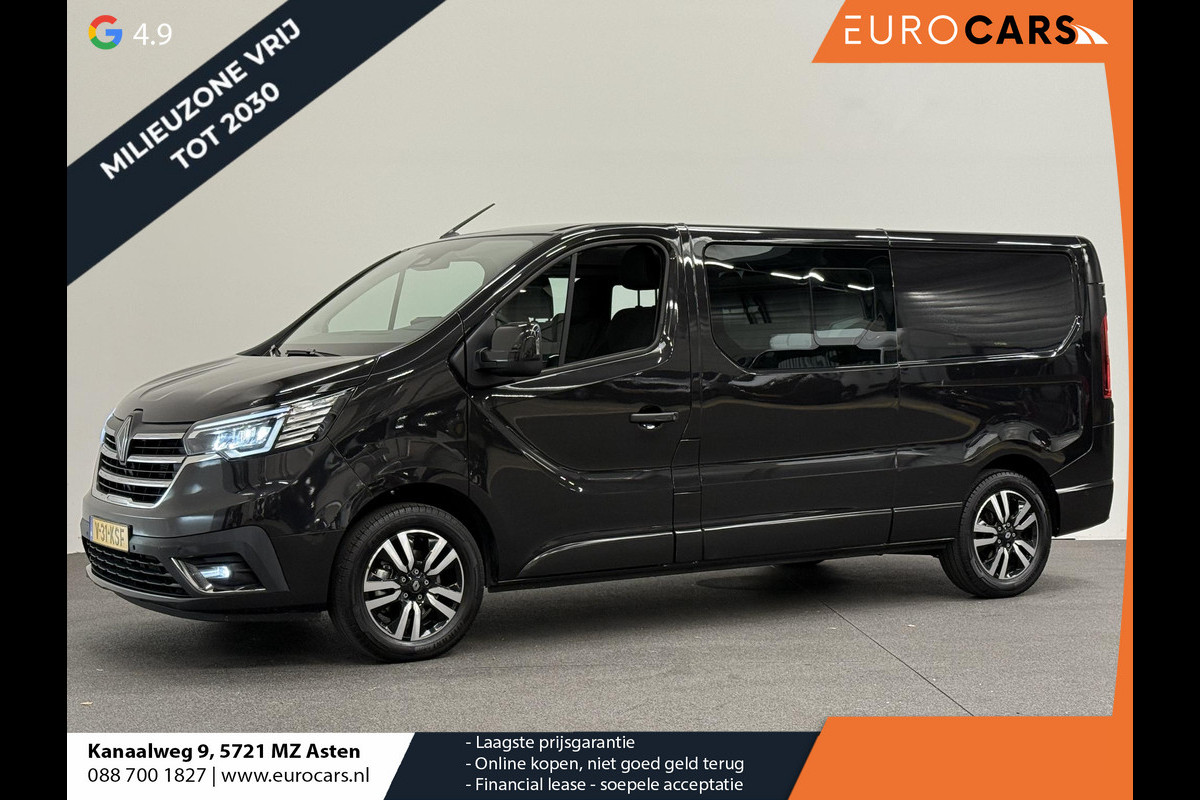 Renault Trafic 2.0 Blue dC1 150 EDC T29 L2H1 Extra Dubbele Cabine Navigatie Airco Lichtmetalen velgen Betimmering Trekhaak Camera Parkeer sensoren Dab